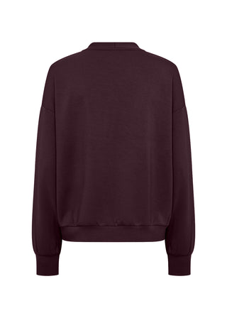 Soya Concept V neck Zipper Sweatshirt
