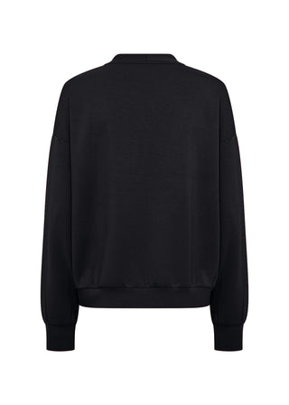 Soya Concept V neck Zipper Sweatshirt