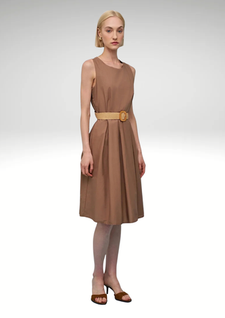 Astrid Long Belted Dress