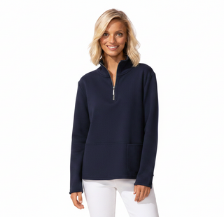 Escape Quarter Zip Pullover Top