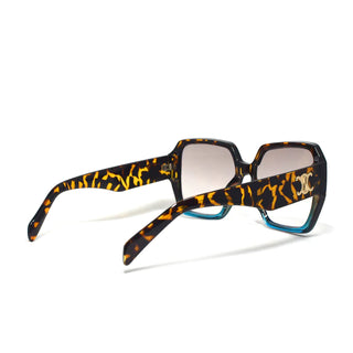 Animal Print Frame Sunglasses