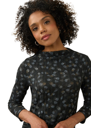 FDJ Mock Neck Top