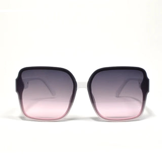 White  Frame Sunglasses