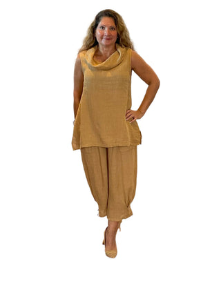 Made In Italy Linen Top