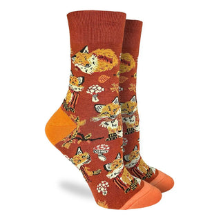 Good Luck Fall Foxes Socks