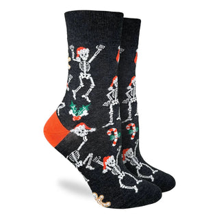 Good Luck Christmas Skeletons Socks