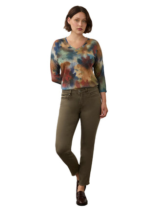 FDJ Drop Shoulder V neck top