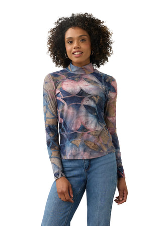 FDJ Equinox Mock Neck Top