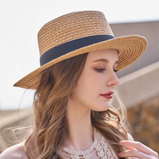 The Pathz "Rosie Bow" Boater Hat