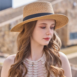 The Pathz "Rosie Bow" Boater Hat