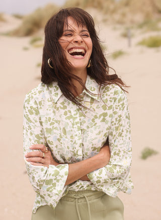 Yest Karina Pastel Green Blouse