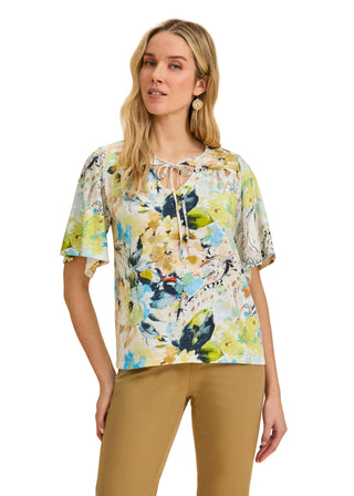 FDJ Short sleeve V neck Top