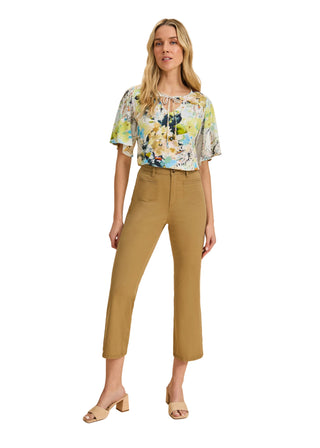 FDJ Short sleeve V neck Top