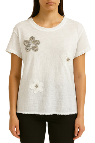 Eternelle Daisy Applique T-shirt