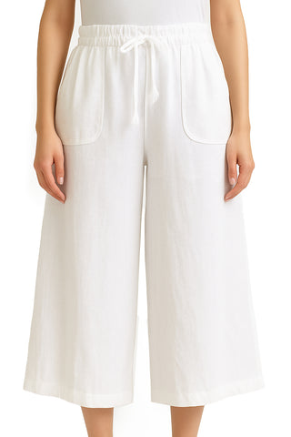 Eternelle Wide Leg Cropped Pant