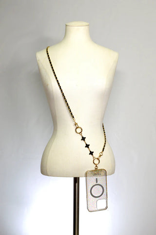 Luv & Co. Clover Phone Charm