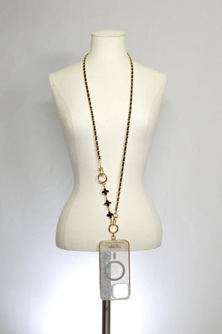 Luv & Co. Clover Phone Charm