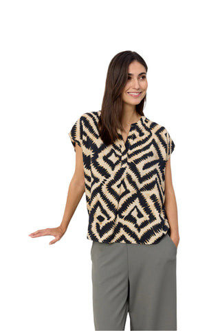 Soya Concept Notched Blouse