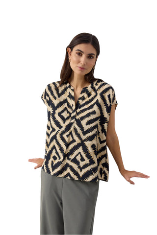 Soya Concept Notched Blouse