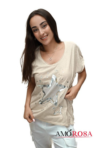 Amorosa Double Star Top