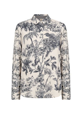 Soya Concept Carli Botanical Print Blouse