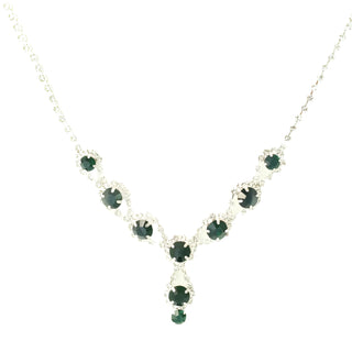 Crystal Waters Emerald Necklace