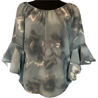 Rapz Bell Sleeve Peasant Top
