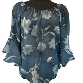 Rapz Bell Sleeve Peasant Top