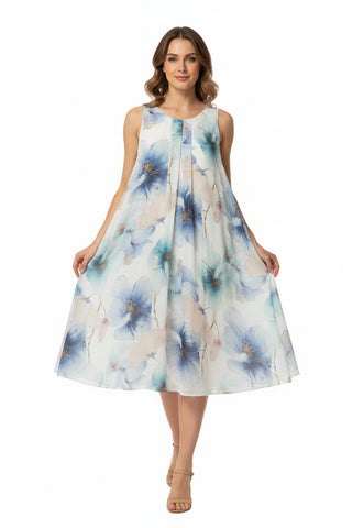 Eternelle Floral Print Dress