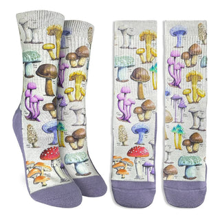 Good Luck Socks Morphology of Mushrooms