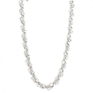 Crystal Waters Clear Rhinestone Necklace