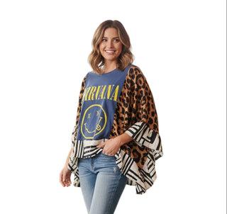 Shannon Passero Ruffled Banded Tees