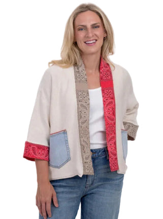 Shannon Passero  Bandana Cardigan