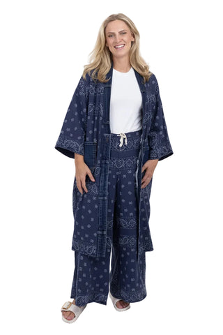 Shannon Passero Bandana Long Cardigan