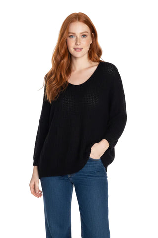 Amorosa Mesh Linen Top