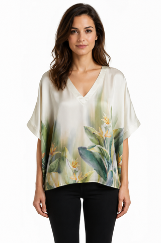 Eternelle Floral Print Top