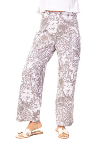 Escape Paisley Scroll Pocket Pant