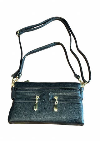 Crystale Multi Zippered Purse