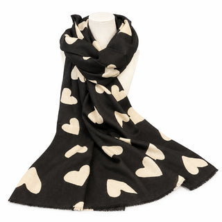 Tom & Eva Heart Scarf