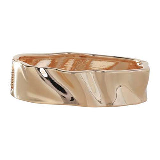 Merx Chunky Molten Gold Bracelet