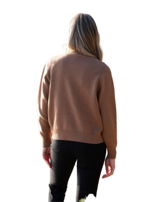 Marble Button Front Cardigan