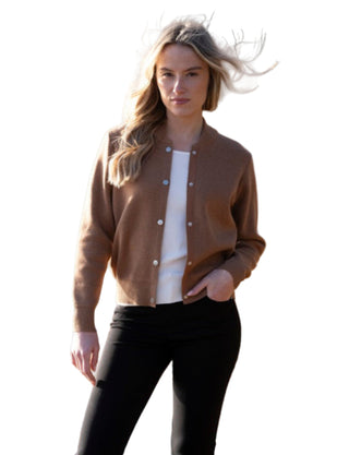 Marble Button Front Cardigan