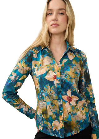 FDJ Split Neck Shirt