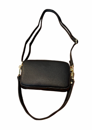 Crystale Multi Zippered Crossbody Purse