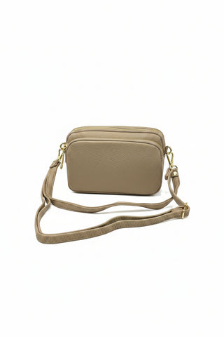 Crystale Tri-Zipper Purse