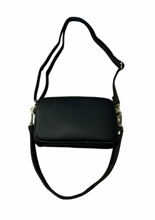 Crystale Multi Zippered Crossbody Purse