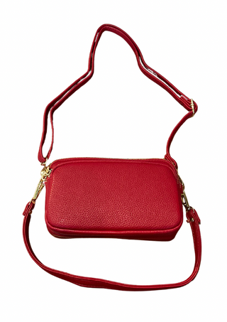 Crystale Multi Zippered Crossbody Purse