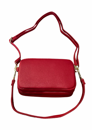 Crystale Multi Zippered Crossbody Purse