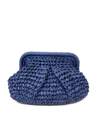 INZI HIgh Fashion Straw Woven Purse