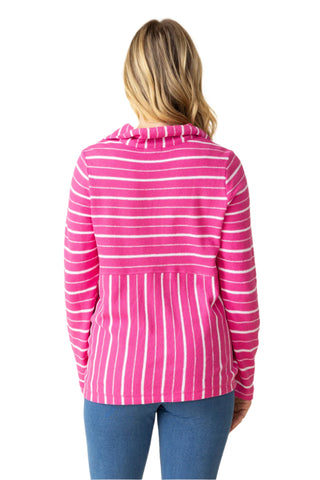 Habitat Striped Quarter Zip